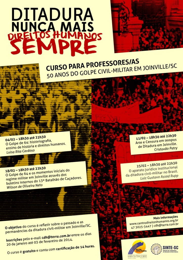 cartaz_cdh_50anosgolpe